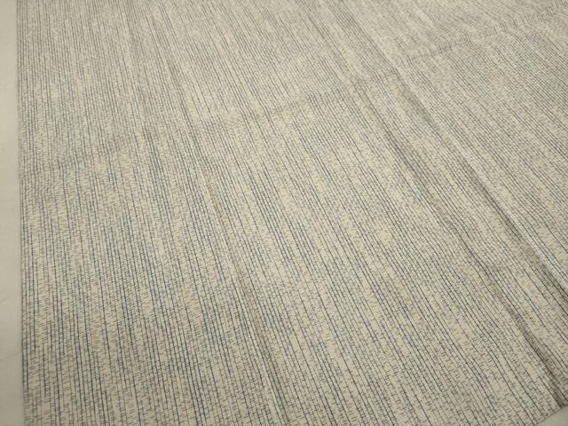 平和屋着物▽本塩沢 単衣 抽象文様 正絹 逸品 DAAU2687ud