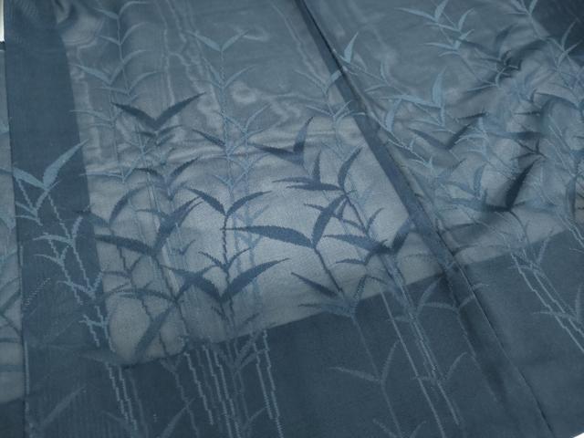 平和屋着物▽夏物　道中着　スリーシーズン　春夏秋　塵除け　紗　草葉文　正絹　逸品　DAAU2733ud 平和屋着物▽夏物 道中着 スリーシーズン 春夏秋 塵除け 紗 草葉