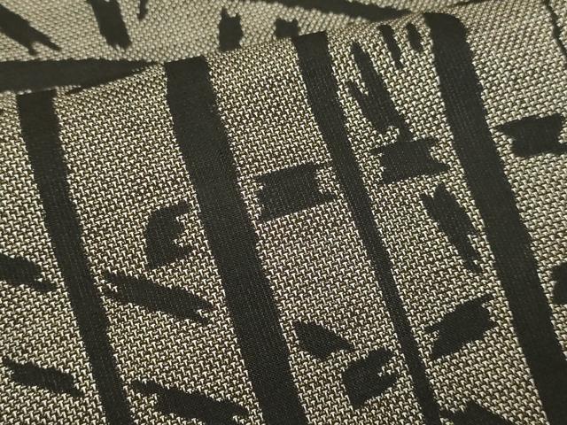 平和屋着物●本場大島紬　9マルキ　松葉文　正絹　逸品　DAAU3938du 平和屋着物○本場大島紬 9マルキ 松葉文 正絹 逸品 DAAU3938du 平和屋着物