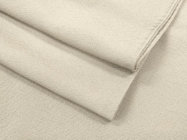 平和屋着物●上質な色無地　江戸鼠色　正絹　逸品　DAAU3940du