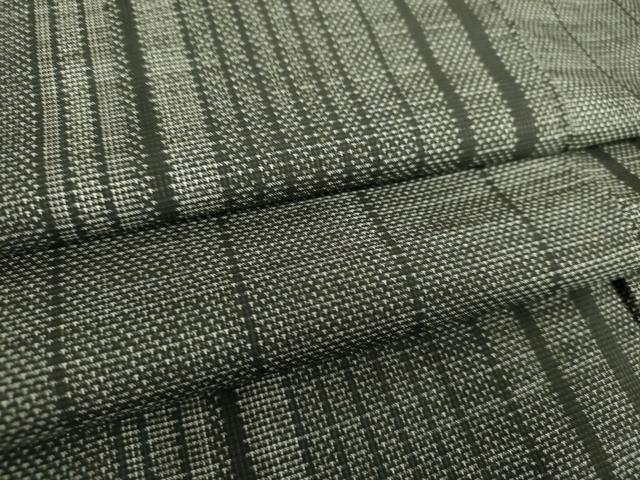 平和屋着物●本場大島紬　9マルキ　変わり間道　正絹　逸品　DAAU5032ps