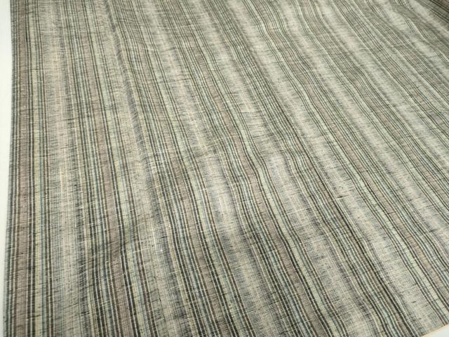 平和屋着物○上質な紬 間道 正絹 逸品 DAAU5093ps