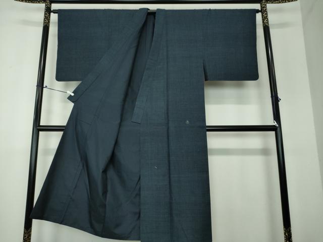 平和屋着物○男性 本場結城紬 重要無形文化財 アンサンブル 120亀甲 総詰め 