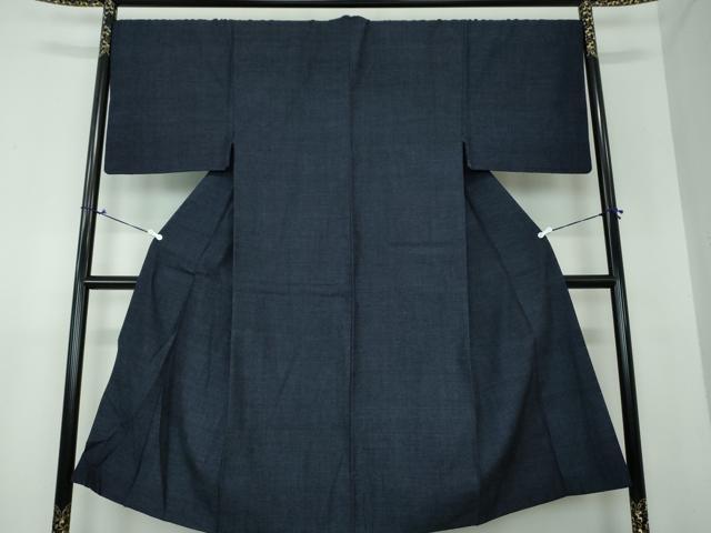 平和屋着物○男性 結城紬 杢 正絹 逸品 DAAU5133ps