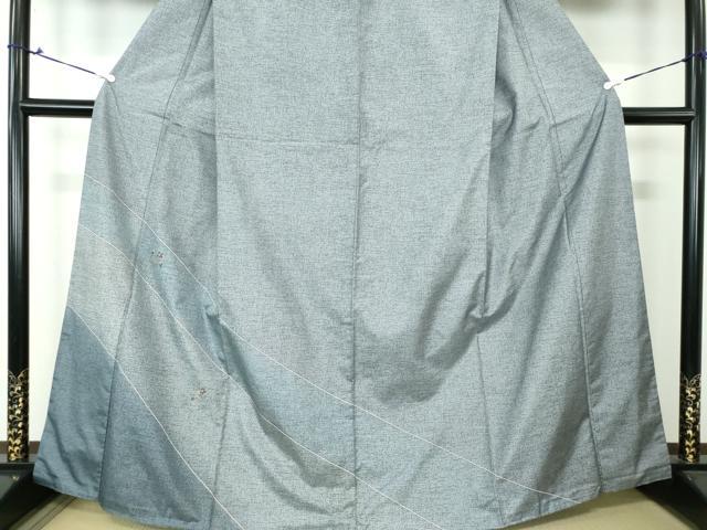 平和屋着物○本場染大島紬 訪問着 草花文 正絹 逸品 AAAX0567zg