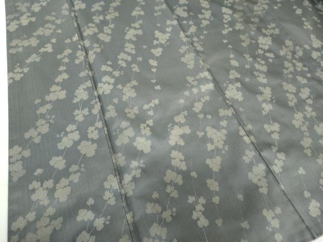 平和屋着物●本場縞大島紬　蔦の葉文　正絹　逸品　DAAU5193ps 平和屋着物○本場縞大島紬 蔦の葉文 正絹 逸品 DAAU5193ps