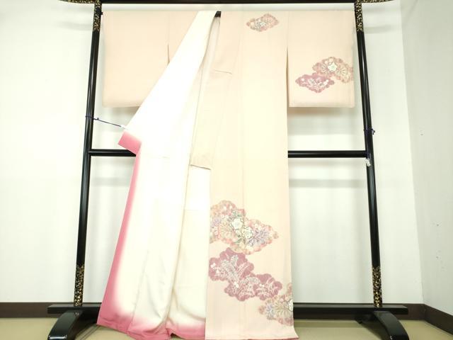 平和屋着物●訪問着　絞り　辻が花　正絹　逸品　DAAU5198ps 平和屋着物○訪問着 絞り 辻が花 正絹 逸品 DAAU5198ps