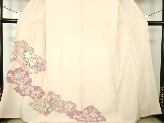 平和屋着物○訪問着 絞り 辻が花 正絹 逸品 DAAU5198ps