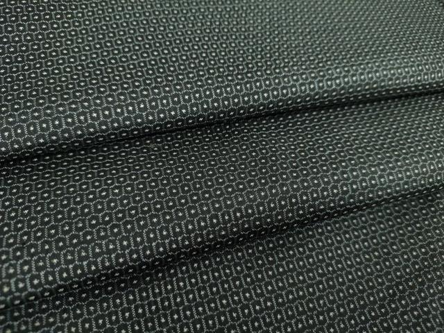 平和屋着物●男性　本場大島紬　100亀甲　総詰め　正絹　逸品　DAAU5262ps