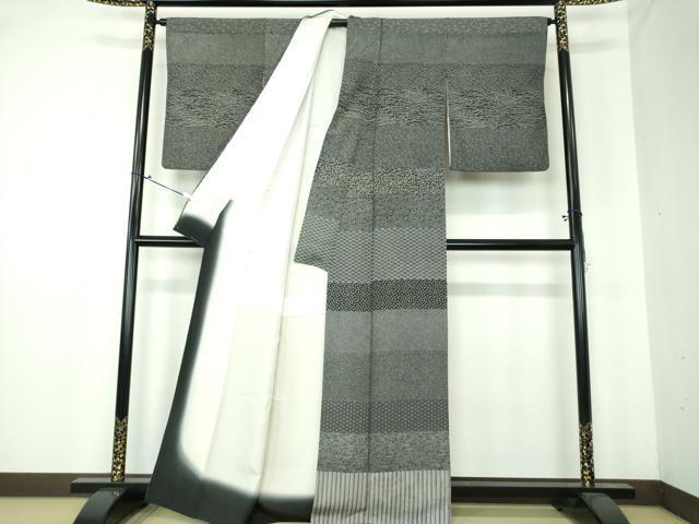 平和屋着物○山下晴三 京友禅競技大会受賞 訪問着 花間