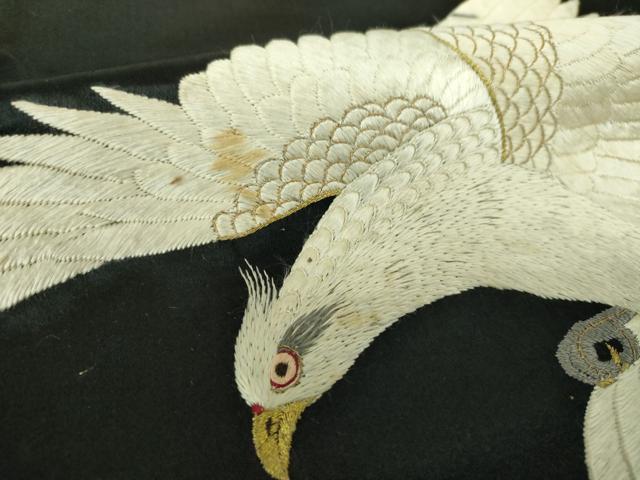 さ*3様 アンティーク 名古屋帯 大胆な龍 荒波模様 九寸 正絹 着物 RO-5 さ*3様 アンティーク 名古屋帯 大胆な龍 荒波模様 九寸 正絹 着物