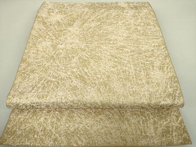 平和屋着物●龍村平蔵製　六通柄　本袋帯　菊もみ錦　金糸　正絹　逸品　DAAU5348ps