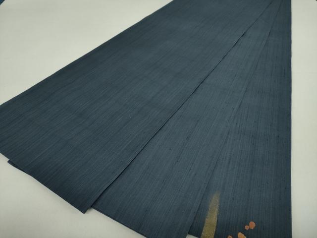 平和屋着物▽中国三大刺繍　相良刺繍　太鼓柄袋帯　紬地　スリーシーズン帯　春　夏　秋　蟹　金彩　正絹　逸品　DAAU5413ps_4