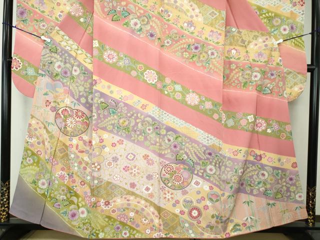 平和屋着物○ブライダルファッションデザイナー・桂由美 振袖 辻が花