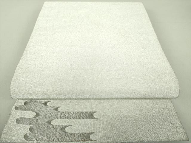 平和屋着物●国際的伝統工芸作家　十二代・藤林徳扇　苑寿　綴れ　両面　全通柄袋帯　金銀糸　正絹　逸品　DAAU5487ps