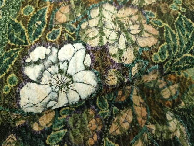 平和屋着物○つけ帯 手描き 辻が花 正絹 逸品 DAAU5552ps