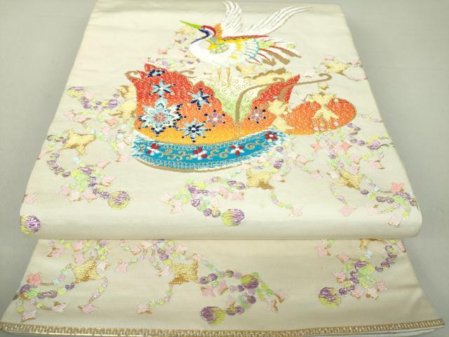 平和屋着物○二代目・龍村平蔵 龍村光翔 六通柄 本袋帯