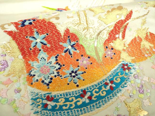 平和屋着物○二代目・龍村平蔵 龍村光翔 六通柄 本袋帯