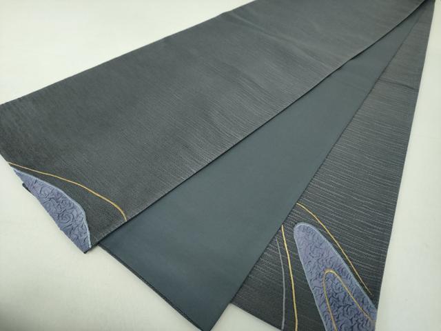 平和屋着物●太鼓柄袋帯　霞文　金糸　正絹　逸品　DAAU5567ps 平和屋着物○太鼓柄袋帯 霞文 金糸 正絹 逸品 DAAU5567ps