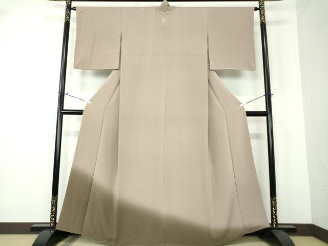 平和屋着物●色留訪問着　霞文　暈し染め　鬼しぼ縮緬　正絹　逸品　DAAU5574ps