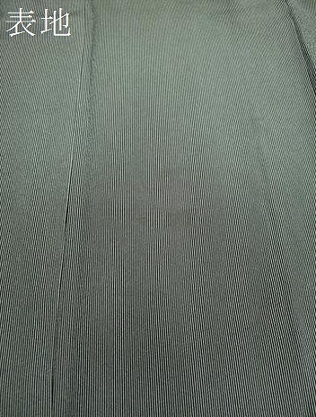 平和屋着物●江戸小紋　万筋　黒色×白色　正絹　逸品　DAAU5643ps 平和屋着物○江戸小紋 万筋 黒色×白色 正絹 逸品 DAAU5643ps