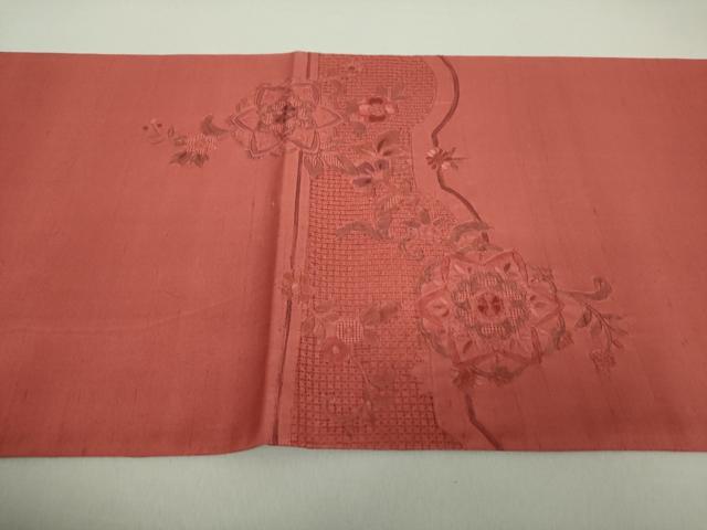 平和屋着物○中国三大刺繍 スワトウ刺繍 汕頭刺繍 総刺繍 太鼓柄