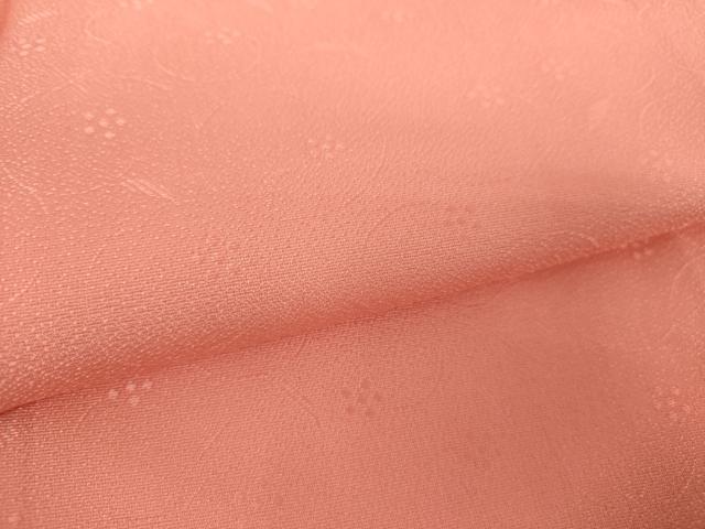 平和屋着物○本加賀友禅作家 藤村加泉 色無地 笹蔓緞子