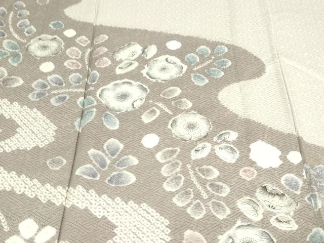 平和屋着物○上質な小紋 辻が花 正絹 逸品 DAAW5014ud