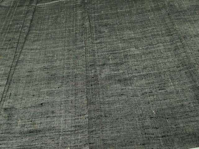 平和屋着物▽男性　紬　単衣　霞文　正絹　逸品　DAAU6419sf