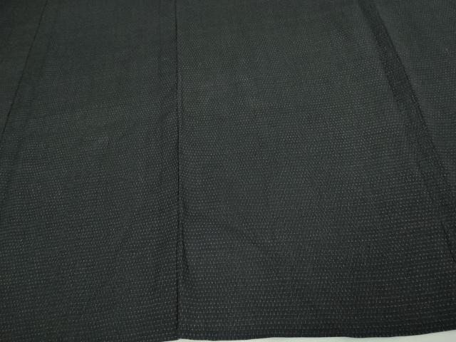 平和屋着物＊夏物　男性　お召　紗　蚊絣　正絹　逸品　DAAU6420sf