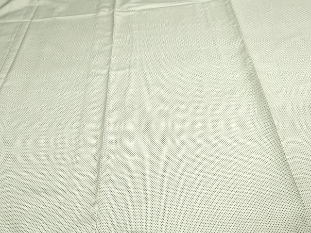 平和屋着物▽男性　本場大島紬　白大島　単衣　7マルキ　正絹　逸品　DAAU6421sf