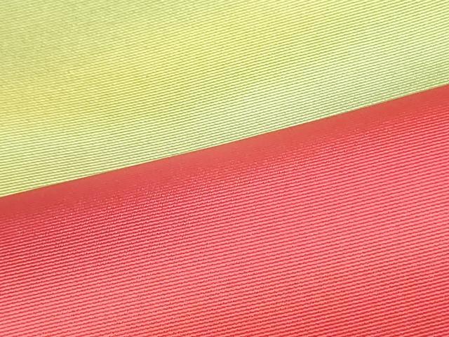 平和屋着物○虹色創家 本郷大田子 九寸開き名古屋帯 霞文 正絹 逸品