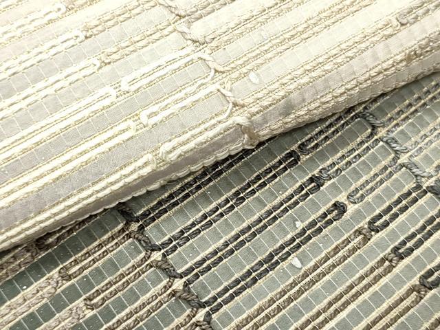 平和屋着物○六通柄袋帯 霞間道 金糸 正絹 逸品 DAAU6764ob