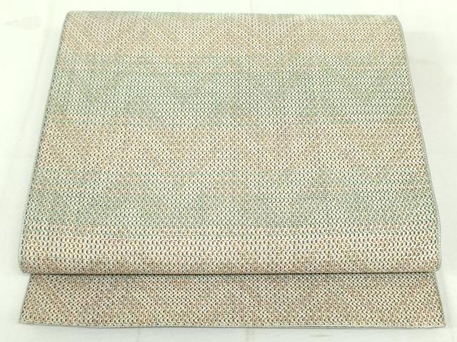 ☆ 名古屋帯 美しい織模様 金糸 生成色 長尺 O-5377 ☆ 名古屋帯 美しい織模様 金糸 生成色 長尺 O-5377 名古屋帯