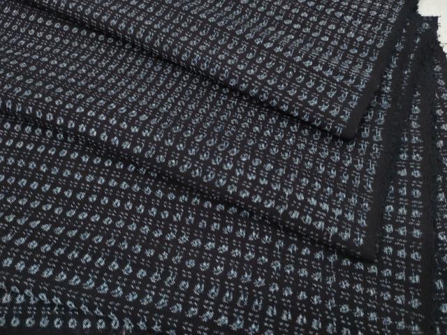 平和屋着物●久留米絣　綿　反物　着尺　森山虎雄作　幾何学文様　逸品　未使用　DAAU7165zzz 平和屋着物○久留米絣 綿 反物 着尺 森山虎雄作 幾何学文様 逸品