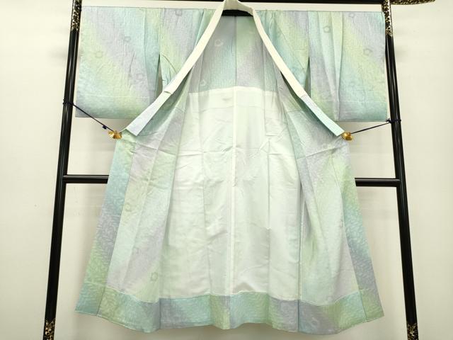 平和屋着物○長襦袢 無双仕立て 辻が花地紋 暈し染 やまと誂製 正絹