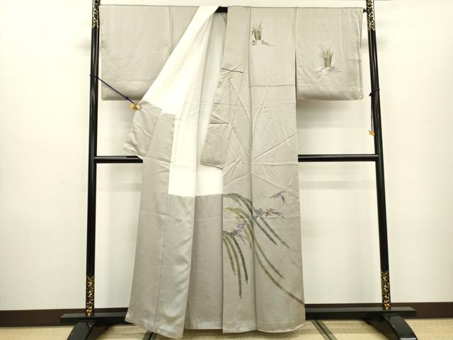 平和屋着物○京刺繍作家 合田峰太郎 訪問着 総刺繍 飛鳥花