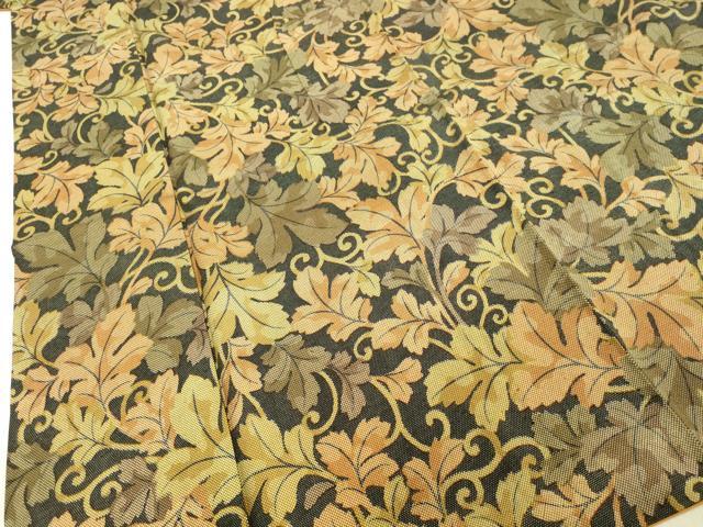 平和屋着物○上質な小紋 唐草文 正絹 逸品 DAAV1078tw