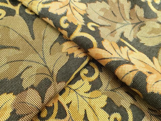 平和屋着物●上質な小紋　唐草文　正絹　逸品　DAAV1078tw