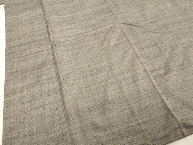 平和屋着物○男性 紬 格子 正絹 逸品 DAAV1097tw