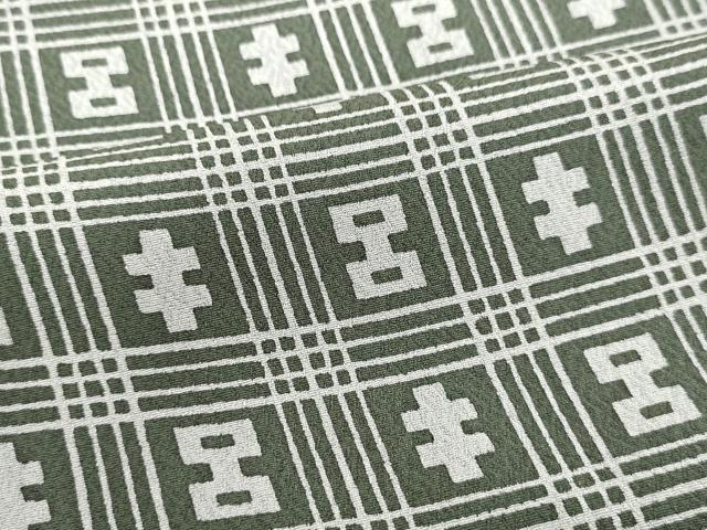 平和屋着物○上質な小紋 歌楽風流 反端付き 正絹 逸品 DAAV1106tw