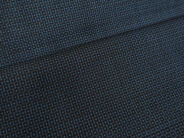 平和屋着物○男性 本場大島紬 100亀甲 総詰め 中村紬工場織物謹製