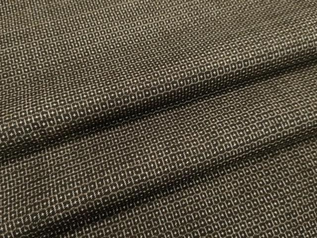 平和屋着物●本場大島紬　100亀甲　総詰め　ロング丈　正絹　逸品　DAAV1136tw