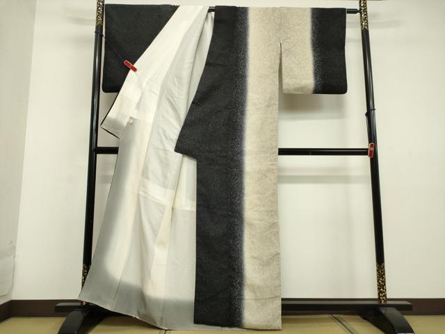 平和屋着物○訪問着 花織 霞文 暈し染め 正絹 逸品 DAAQ3081ps