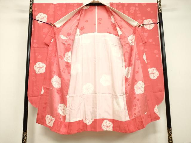 平和屋着物□長襦袢 無双仕立て 舞花文 正絹 逸品 未使用 CAAW5404fb