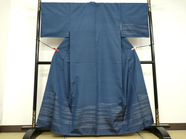 平和屋着物●本場大島紬　訪問着　霞文　ゑり善扱い　正絹　逸品　未使用　DAAV1214tw