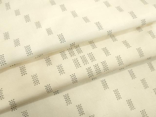 平和屋着物□本場大島紬 9マルキ 幾何学文様 正絹 逸品 AAAY7204fw