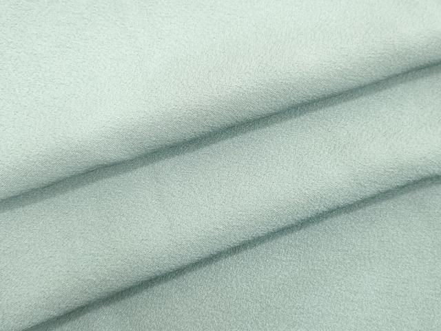 平和屋着物●上質な色無地　秘色色　正絹　逸品　DAAV1338tw