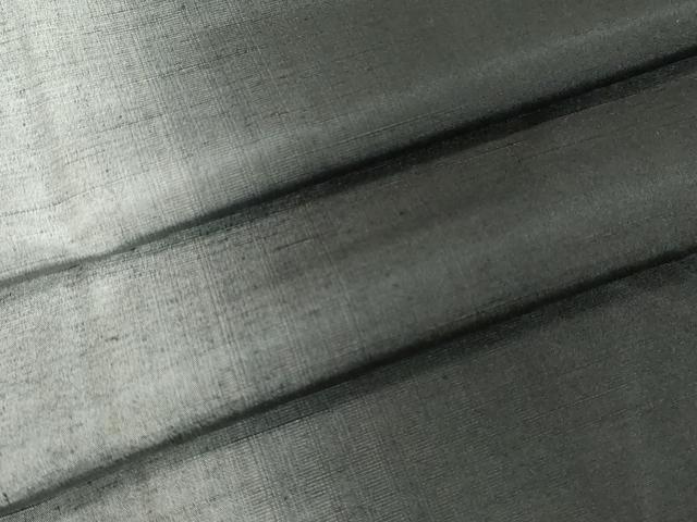 平和屋着物●上質な紬　間道　正絹　逸品　DAAV1354tw