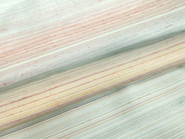 平和屋着物●上質な紬　霞文　正絹　逸品　DAAV1392tw